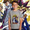 Yu Gi Oh Seto x Yugi Anime Print Cotton T Shirt for Boys and Girls Kids Casual Soft Breathable Top
