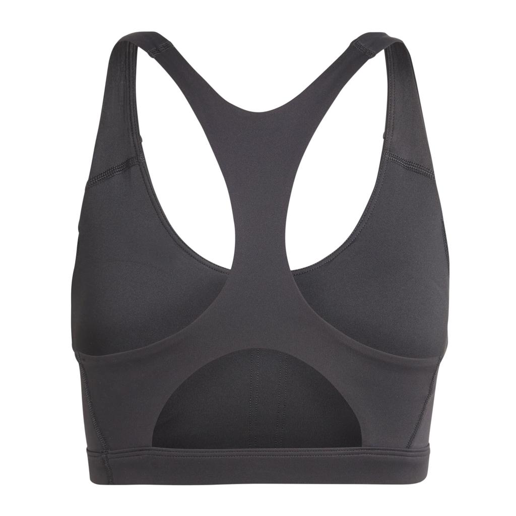 Adidas Sports Bra Adizero Essentials Run Medium Support Bra IKV45 Black Women's (IT6708) 4L-AB (A-B Cup)