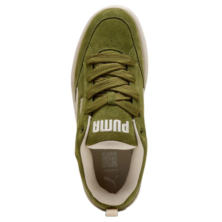 Puma Park Lifestyle Raw Comfortable Versatile Low-Top Skate Shoes Unisex Sneaker Green 40160612