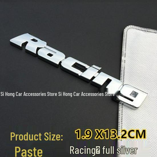 Ford Metal Racing Car Emblem Sticker