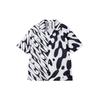 Dri-Fit Abstract Pattern Print Loose Short Sleeve Shirt Men Tops Black White FJ7230-100