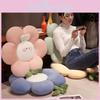 Adorable Pink Rabbit Flower Plush Pillow Soft Toy For Office Seat Cushion And Tatami Mat