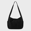 Cotton big crossbag BLACK