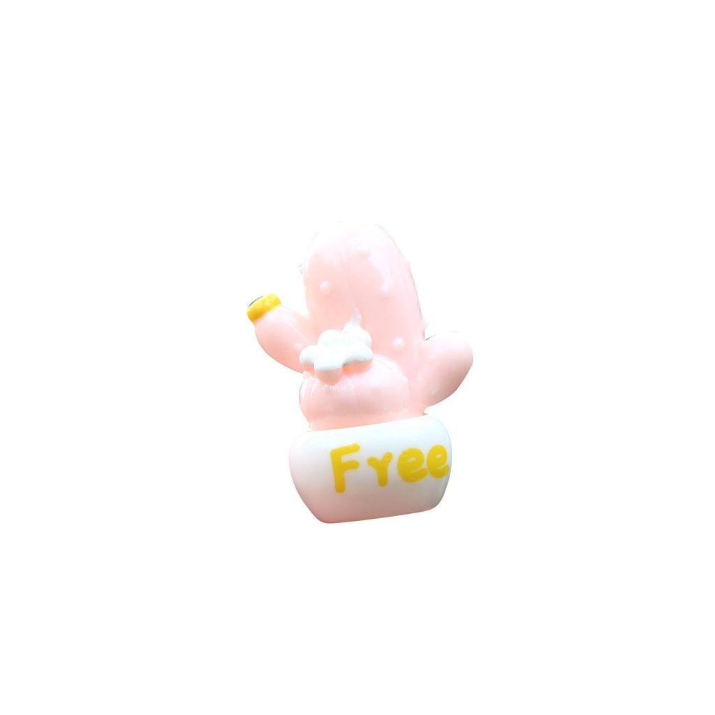 Mini Cactus Resin Model - Creative DIY Stationery Ornament