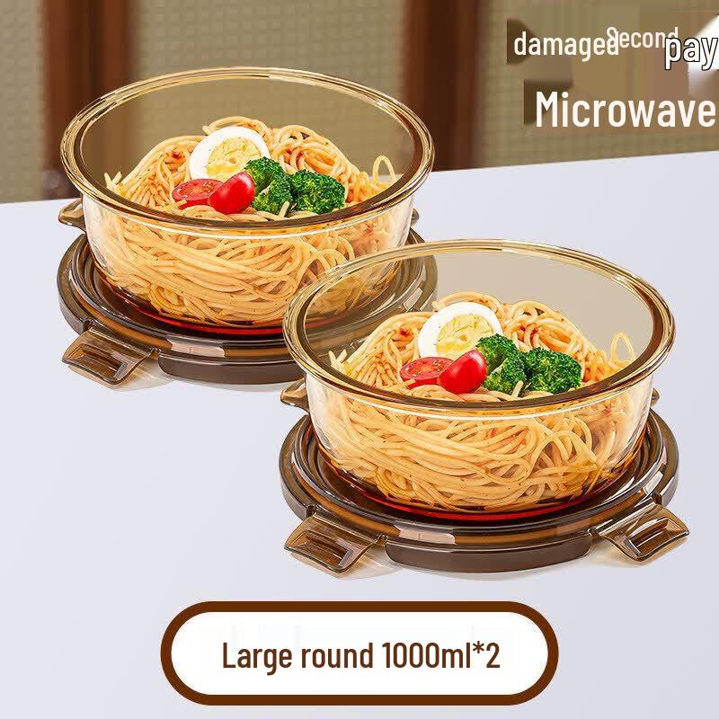 Microwave-Safe Glass Food Container