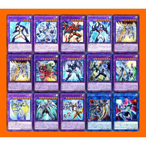 Neos Deck Hero Deck E Hero Neos Kruger Flame Wingman Flame Shoot Nebula Neos GX Series 55 Cards