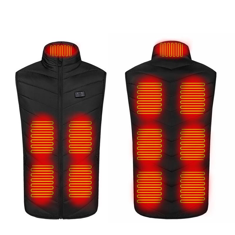Smart Electric Heated Vest - Rechargeable, Constant Temperature Heating Apparel