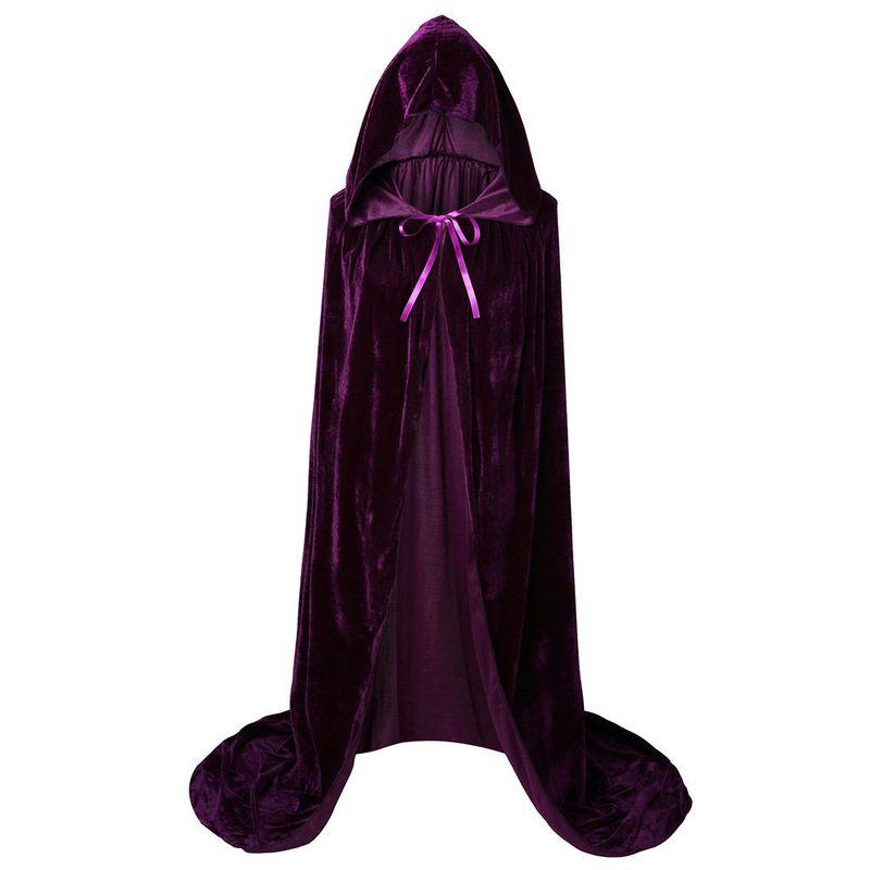 Fashion New Arrival Cross-Border Halloween Adult Cloak Witch Wizard Cloak Kids Cosplay Costume Cloak.