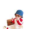 Retro Casual Style Baby Bucket Hat - Korean Denim, Trendy & Cute , Perfect for Stylish Outings, Adorable Toddler Fisherman Hat