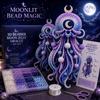 3D Beaded Moon Jelly Oracle Handmade Bead Craft Kit with Detailed Instructions for DIY Jellyfish Sculpture Art Project