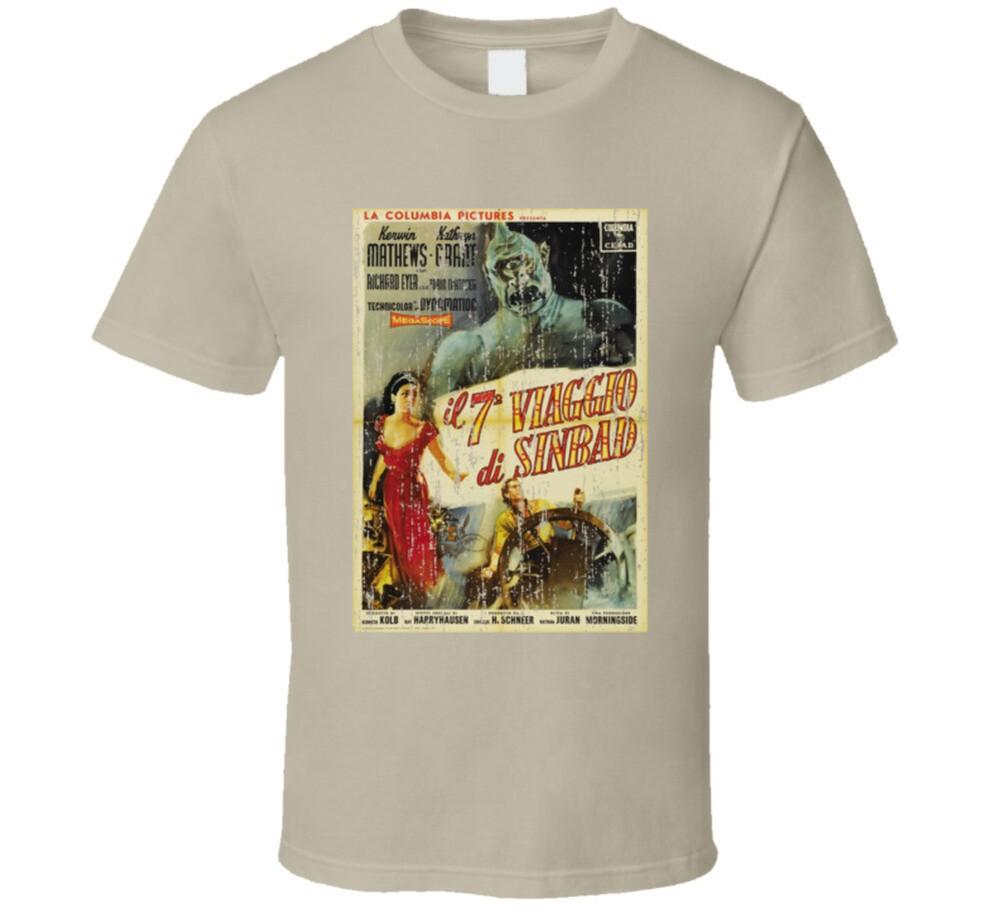 The 7th Voyage Of Sinbad Italian Movie T Shirt Unisex T-Shirt M