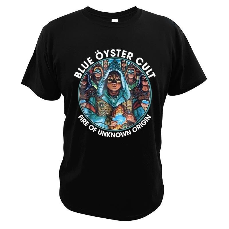 Blue Oyster Cult Shirt, Blue Oyster Cult American Band Black All Size Shirt VC23 Unisex T-Shirt XXXL