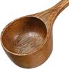 Acacia Wood Measuring Spoon Kitchen Measuring Wooden Scoop Water Scoop Wooden Milk Tea Copper Cups 1/4 Cup Condiments Ice Cream Coffee