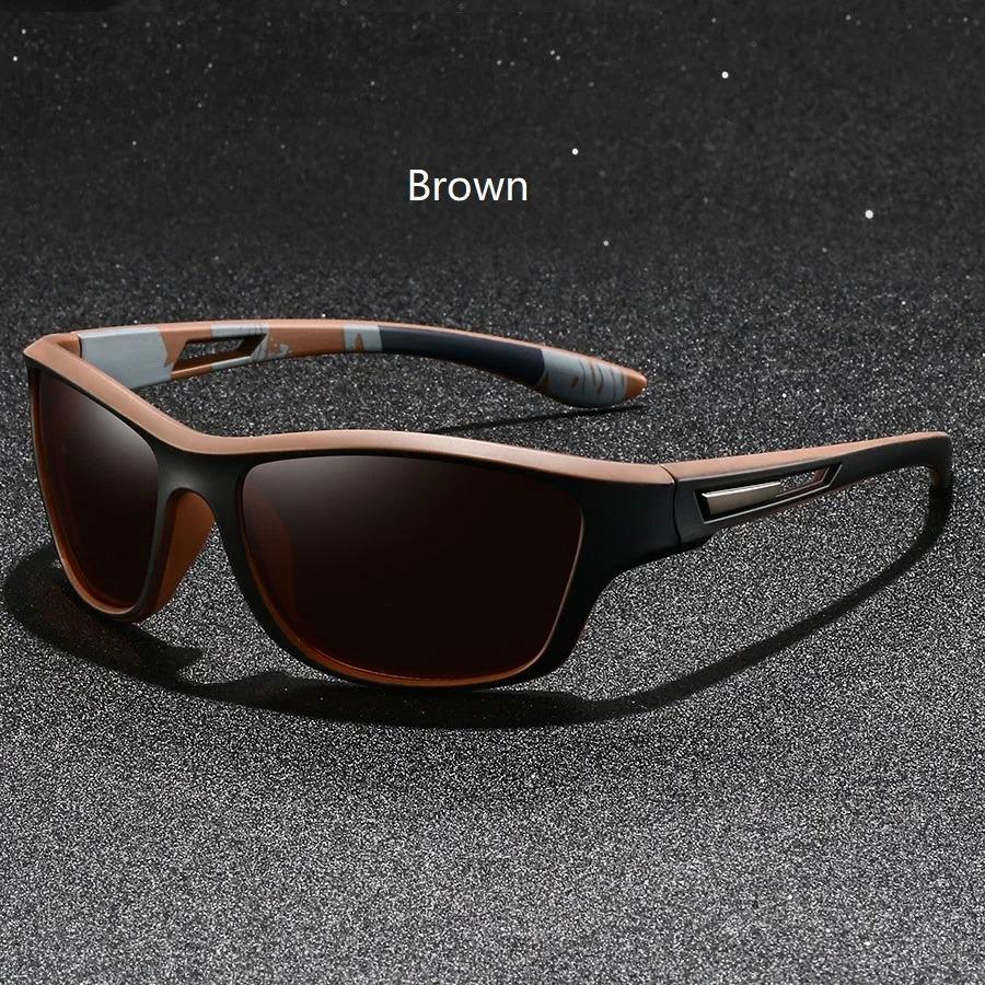 Polarisierte Sonnenbrille fürs Angeln, Herren, Autofahrer-Sonnenbrille, Outdoor-Brille, Sport-Sonnenbrille, Wandern, UV400-Schutz, Brille für Männer