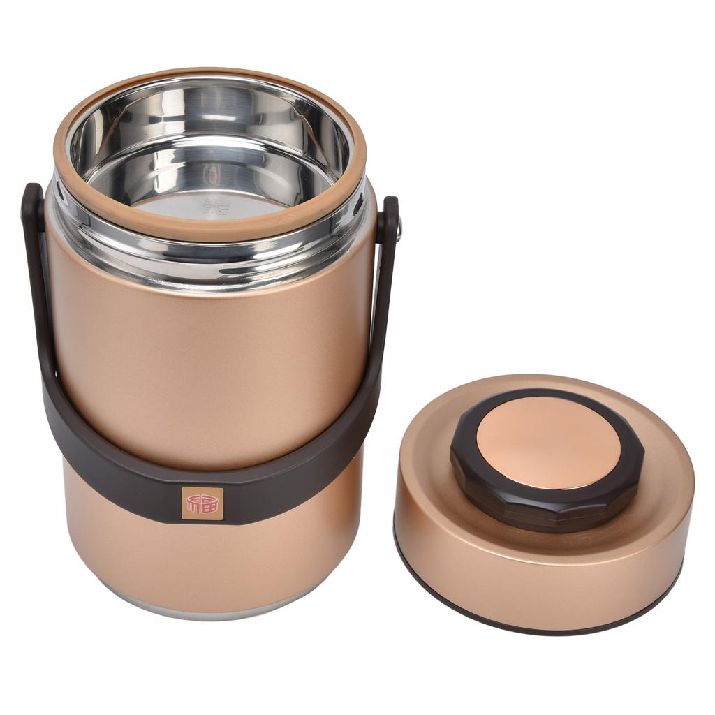Insulated Lunch Containers 304 Stainless Steel Material Double Vacuum Interior 2300ml Capacity 3