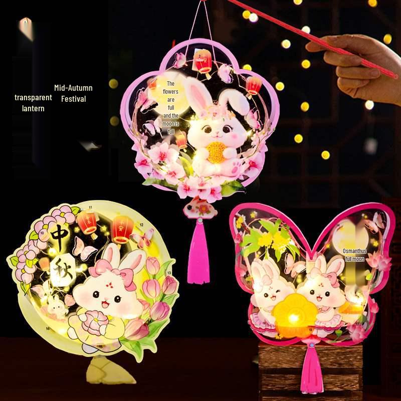 DIY Mid-Autumn Festival Rabbit Lantern Kit for Kids