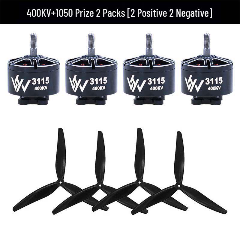 Drone FPV 3115 Motor 400KV/900KV/1200KV for Long-Range Racing & Model Aircraft, Suitable for 10-inch Props.