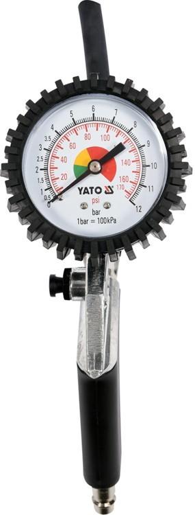 YT-2370 YATO Tire Inflator with Pressure Gauge