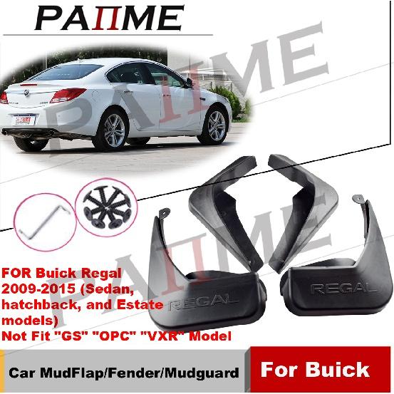 

4 PCS Car Mud Flaps Fits For Buick Regal 2009-2016 Mudguard Splash Guards Fender Mudflaps Auto Accessories
