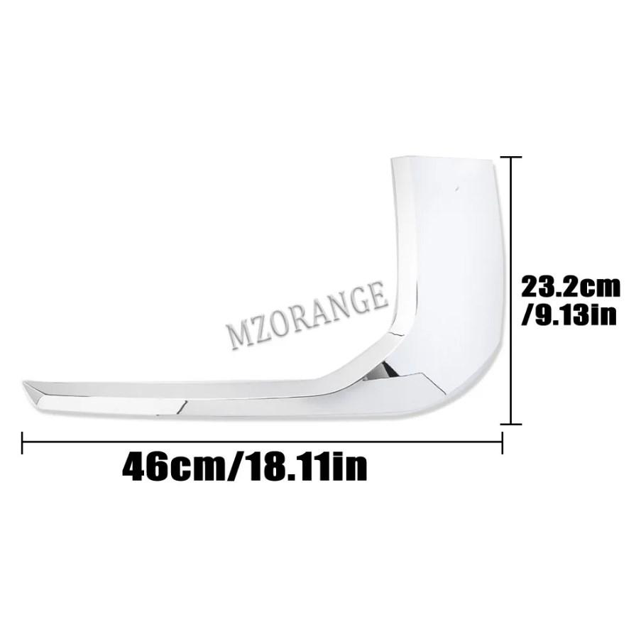 Bara de protecție față auto pentru Mitsubishi ASX Outlander Sport 2020 2025 2025 cromate faruri benzi auto piesă 6407A353 6407A420