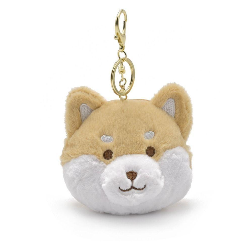 

PP Cotton Puppy Plush Coin Purse Plush Puppy Plush Bag Keychain Puppy Backpack Pendant Adults