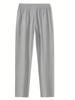 Men's Breathable Cotton and Linen Casual Trousers, Loose Casual Sports Trousers