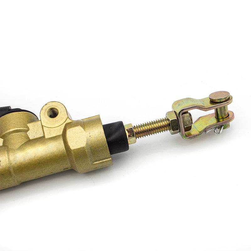50mm Motorcycle Accessories Rear Brake Master Cylinder Pump Universal Hydraulic Pumps Golden