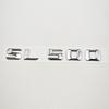 3D ABS Car Letters Badge Sticker Rear Trunk Logo SL350 SL400 SL500 Emblem For Mercedes Benz SL350 SL400 SL500 R230 R231 R129 ON4