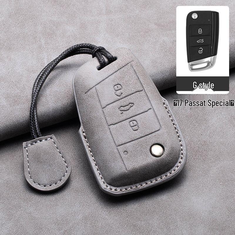 Volkswagen Key Case: Compatible with Lavida, Lingdu, Bora, Tiguan, Sagitar, Polo, Magotan, T-Cross, Teramont, and CC models.