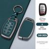 Alloy 3 4 Button Car Key Case Cover For Hyundai Avante Sonata Santa Fe    Tucson   Elantra Azera  Creta