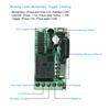 43300CMhz   12V   RF Remote Control   Relay Receiver Module   1CH Wireless Control   + 1PCS RF 433 Mhz Transmitter Remote Contro