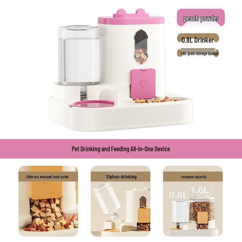 Universal Pet Bowl & Water Dispenser for Cats and Dogs