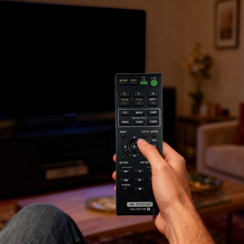 High Sensitivity Remote Control RM-ANP109 Remote Controller Replacement For Home Theater System