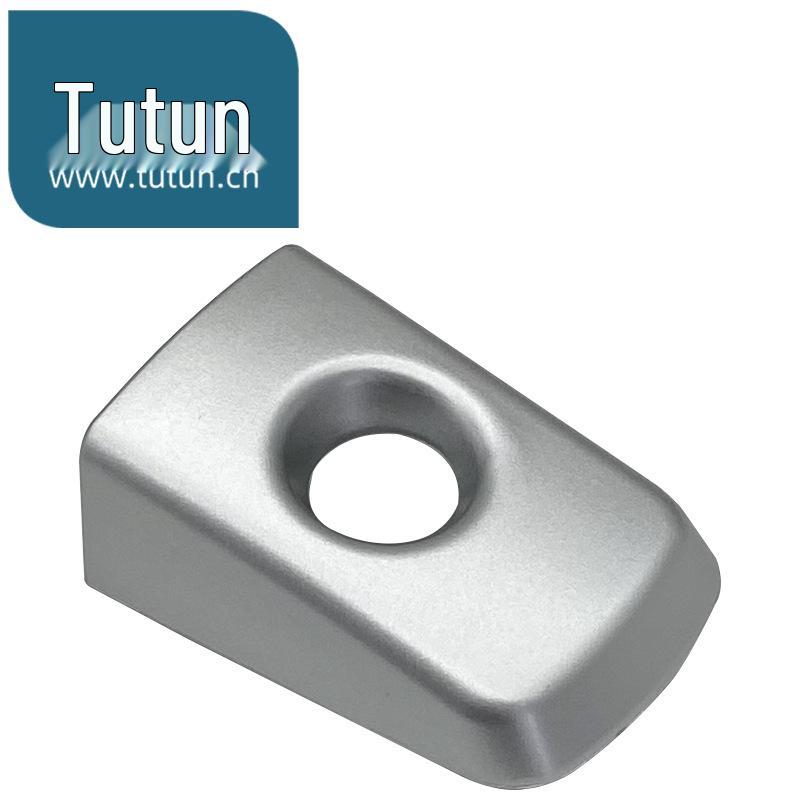 08-15 Qashqai Dørhåndtakdeksel foran med nøkkelhull - Moonlight Silver