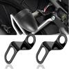 2PCS Rear Motorcycle Turn Signal Bracket,L-Shape Metal Brackets for Fixing Turn Signal Lights,Universal Motorcycle Turn Signals Mounting Brackets for