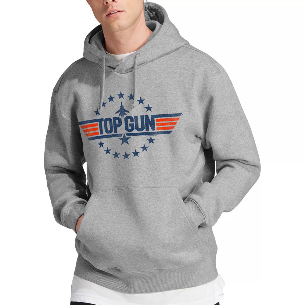 Top Gun Mens Star Logo Hoodie