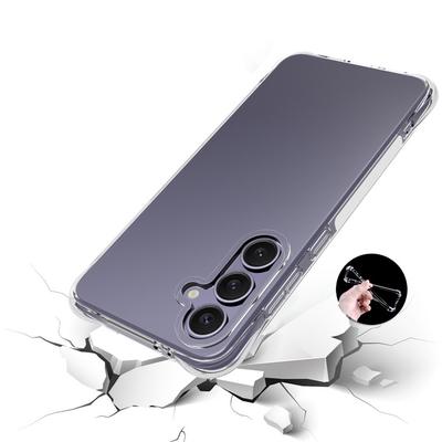 For Samsung Galaxy A56 5G TPU Phone Case Non-Slip Transparent Mobile Phone Cover