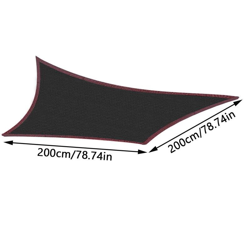 Black 95 Anti-UV Sun Shade Net Gazebo Shelter Outdoor Pergola Canopy Sun Cover Agriculture Greenhouse Sunshade Net For Pool