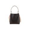 Coach Town PVC Leather Bucket Bag Handbag Small Women's Brown (Unisex) Handbags 2312 IMTL9