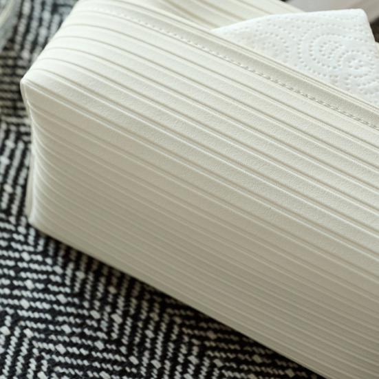 Tissue Box Cover Large Capacity Rectangular Paper Holder Easy To Fill Decorative Tissue Holder Table Decoration