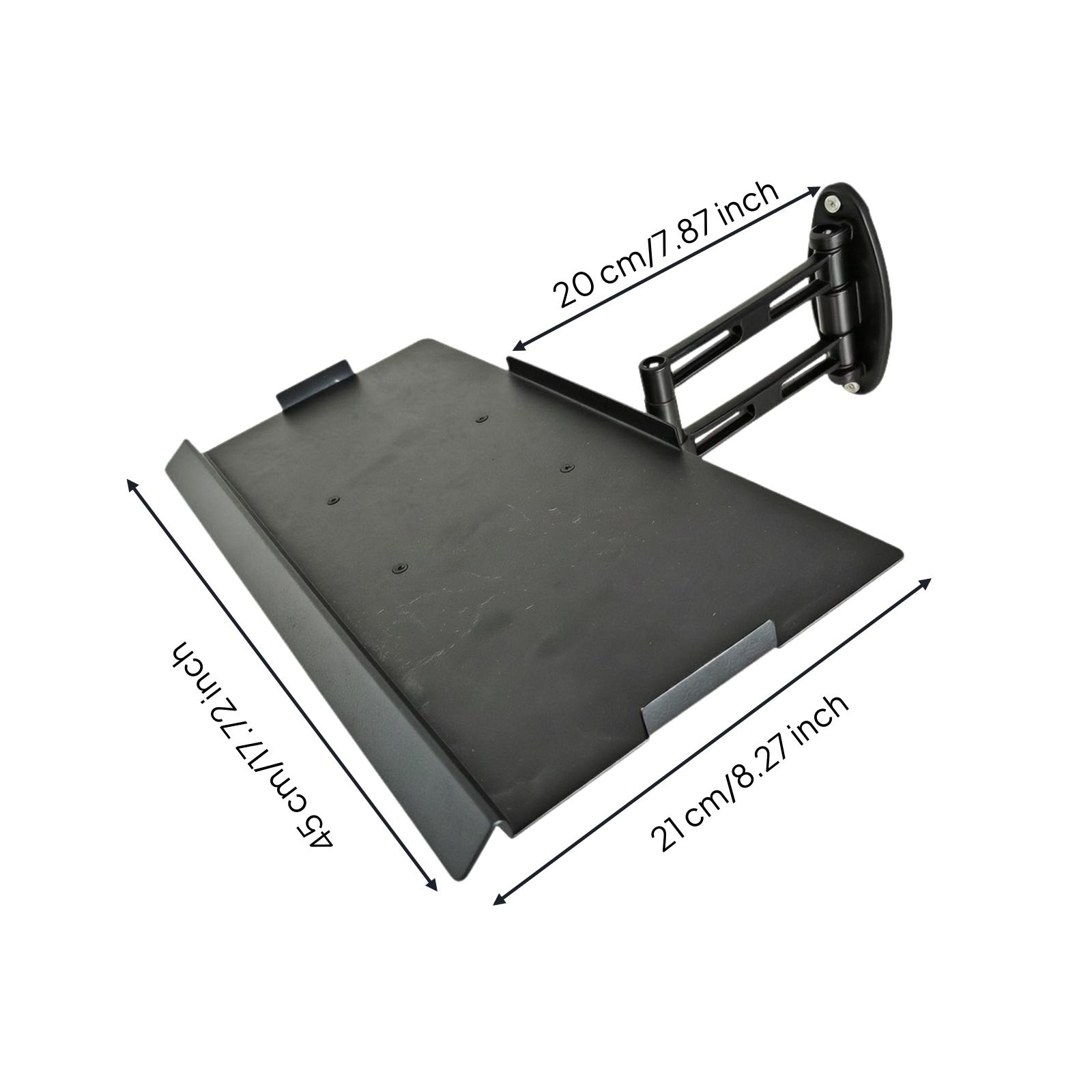 Adjustable Wall Mount Keyboard Tray Ergonomic