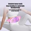 Kabelloses Taillen-Bauch-Vibrationsmassagegerät Heiße Kompresse Faules Körperformungs-Massagegerät Warmes Bauchfett Formende Vibrationsmassage