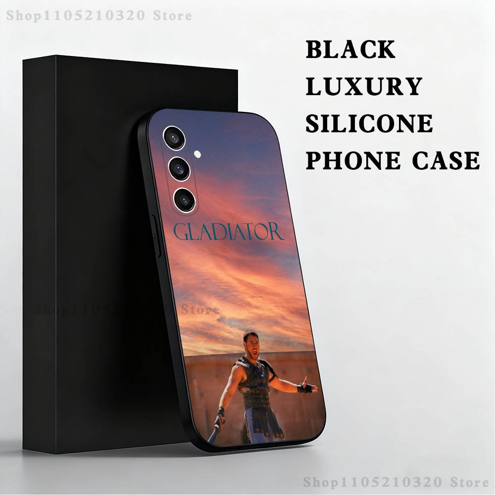 Movie G-Gladiator 2 Phone Case For Samsung S 25,24,23,22,30,21,10,9,Ultra,Plus,Lite,FE,4,5 G Black Soft Case