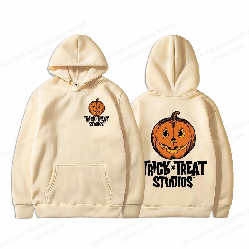 Толстовка с капюшоном на Хэллоуин унисекс модная толстовка с капюшоном с тыквой толстовки с графическим принтом пальто для мальчиков женские поты одежда y2k спортивные костюмы Кошелек или жизнь 2XL 4873₽
