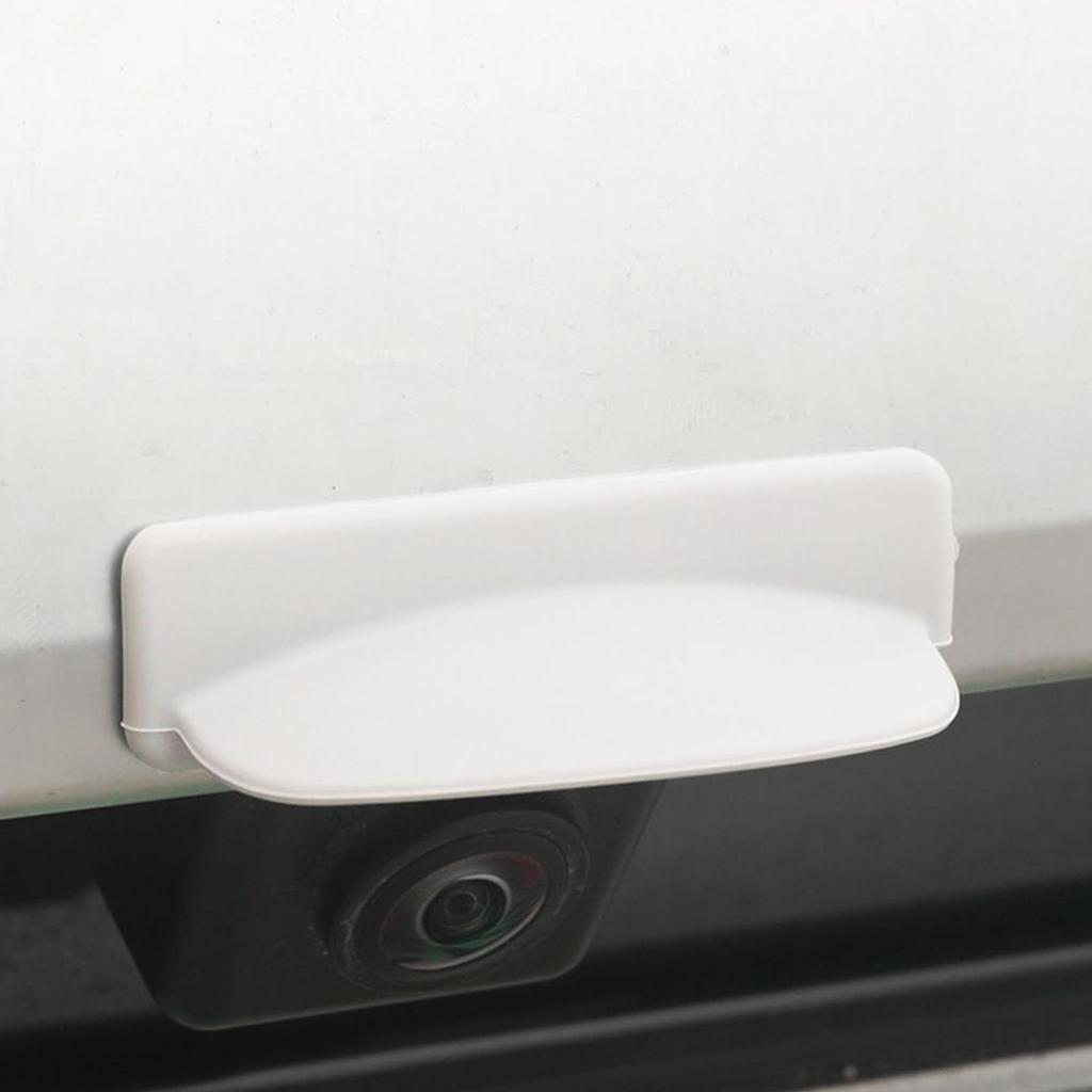 Capa de Chuva para Câmera Traseira de Carro Silicone Impermeável Modificação Acabamento Guarda-Chuva para Câmera de Ré Para Carro Para Veículo Poeira Externa
