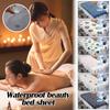 Spa Beauty Salon Massage Table Bed Sheets Water-proof Oil-proof TPU Massage Table Cover With Face Hole Reusable Bedspreads
