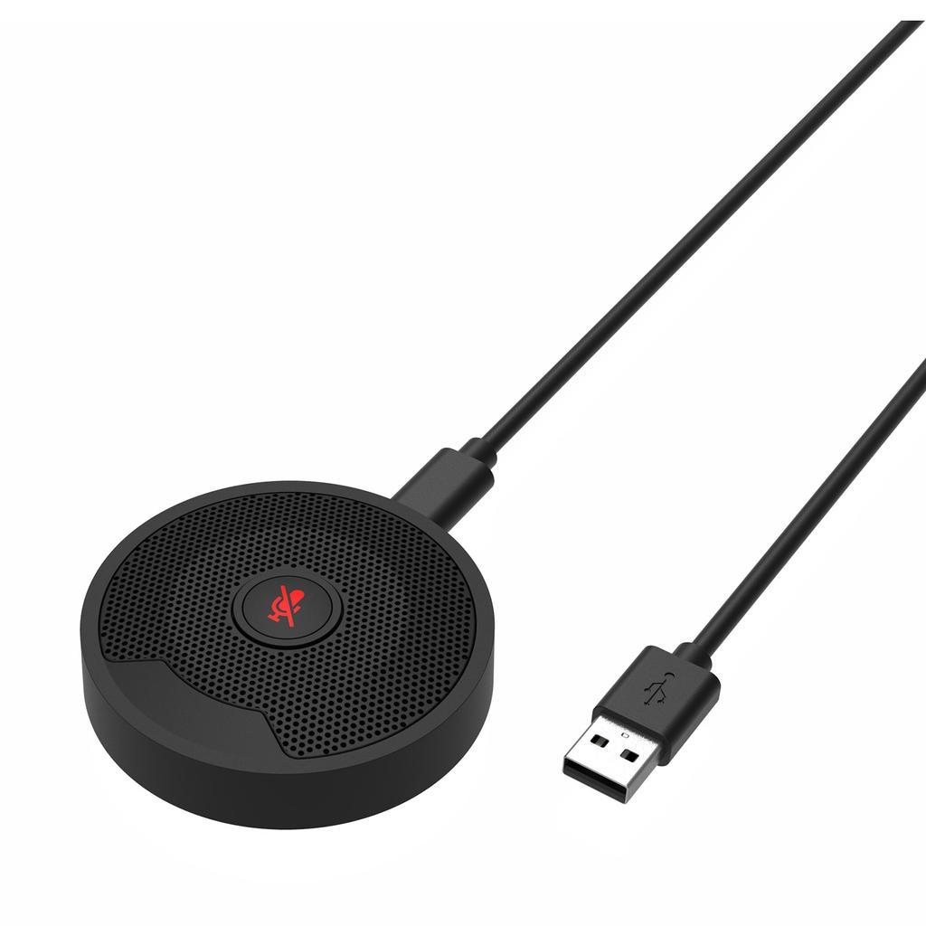 UM10 USB Conference Microphone 360 degrees  Omnidirectional Condenser PC Microphones for Video Conference Gaming