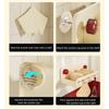 Adjustable Divider Wall Mounted Spice Organizer Hanging Bathroom Stand  Condiment