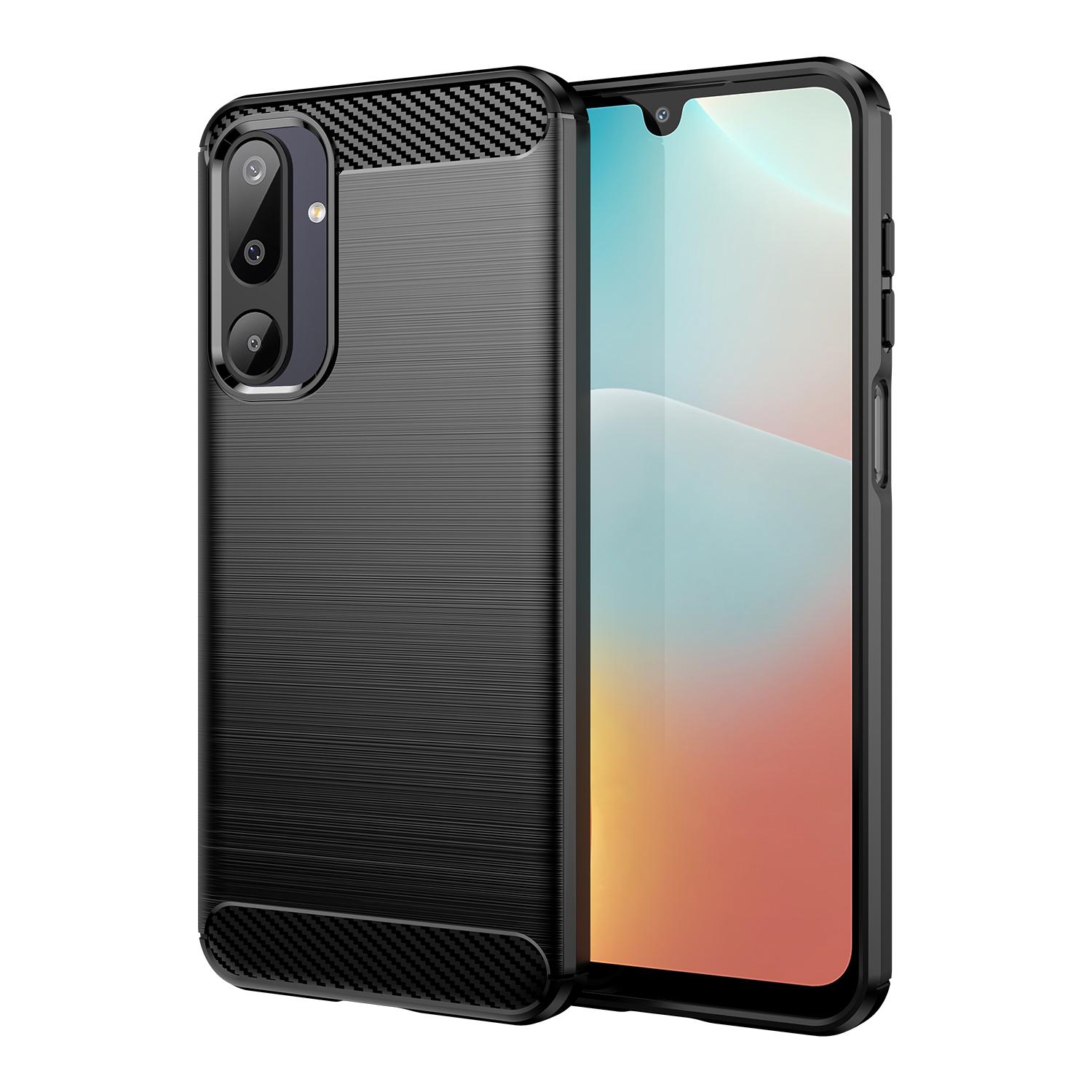 

Samsung Galaxy M16 5G Case,Flexible TPU Fiber Protective Cover for Samsung Galaxy M16 5G чёрный