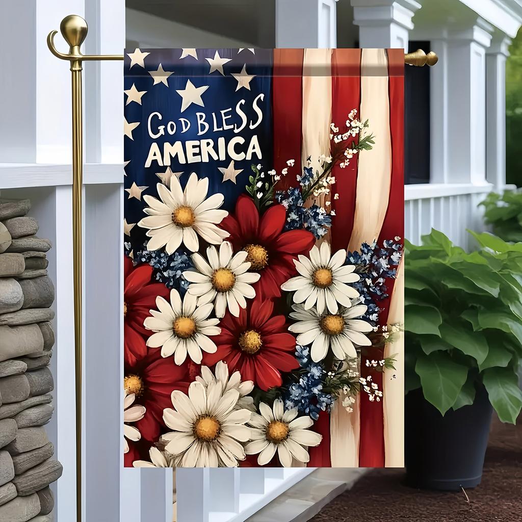 Decorative Garden Flag For The 250th Anniversary Of The United States